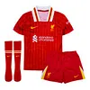 2024/2025 Kids Size Liverpool Home Soccer Jersey 1:1 Thai Quality