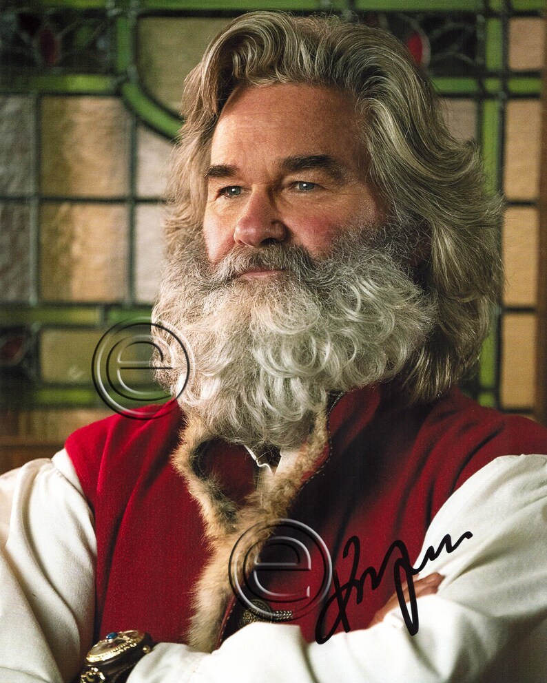 Kurt Russell The Christmas Chronicles Autographed Signed Photo Poster painting 8 x 10 print Photo Poster painting picture poster wall art autograph