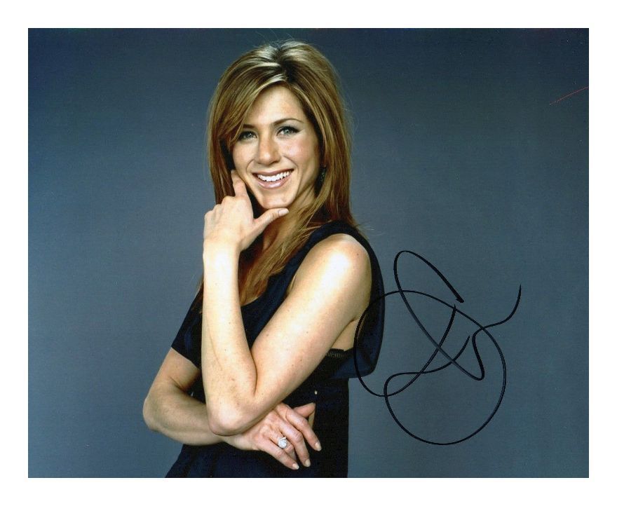 JENNIFER ANISTON AUTOGRAPHED SIGNED A4 PP POSTER Photo Poster painting PRINT 7