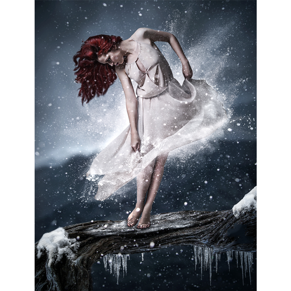 

Beautiful Woman - Round Drill Diamond Painting - 30*40CM, 501 Original