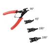 4 in 1 Multi Crimp Snap Ring Circlip Plier Internal External Ring Remover