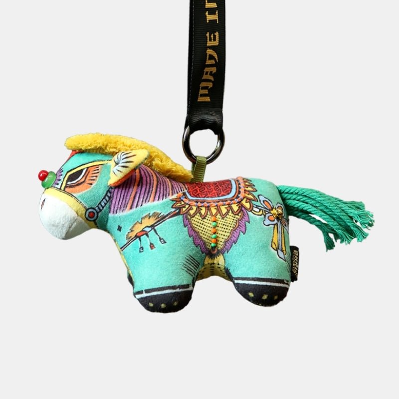 Hand-embroidered Pony Doll Ornament Cute Funny Chinese Style Gifts