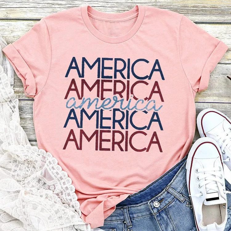 Funny Patriotic Independence Day  T-shirt Tee -