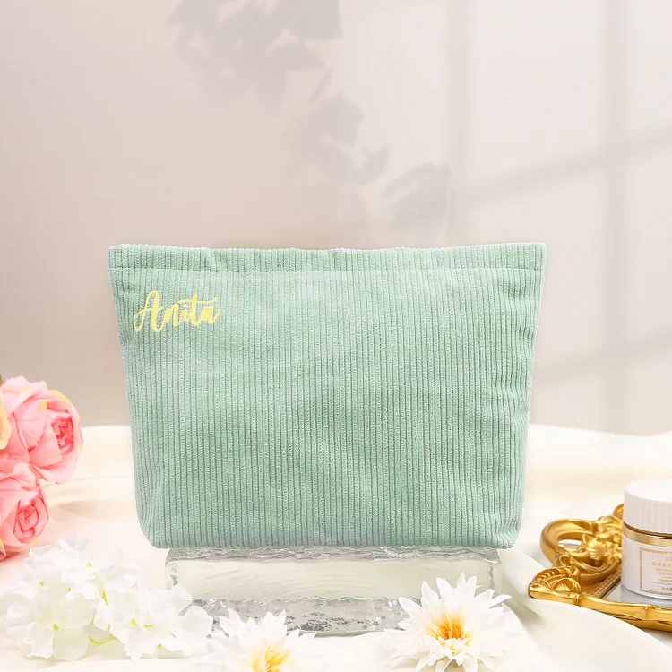 Personalized Name Multi-Functional Storage Bag Custom Zipper Makeup Bag Jewelry Storage Gifts for Her 