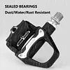 1 Pair Sealed Bearing Bicycle Pedals Anti Slip Adjustable Road MTB Cycling Parts