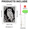 Eule speziell geformte 5D-DIY-Teilbohrer-Diamant-Malset, Heimkunst 30x40cm.