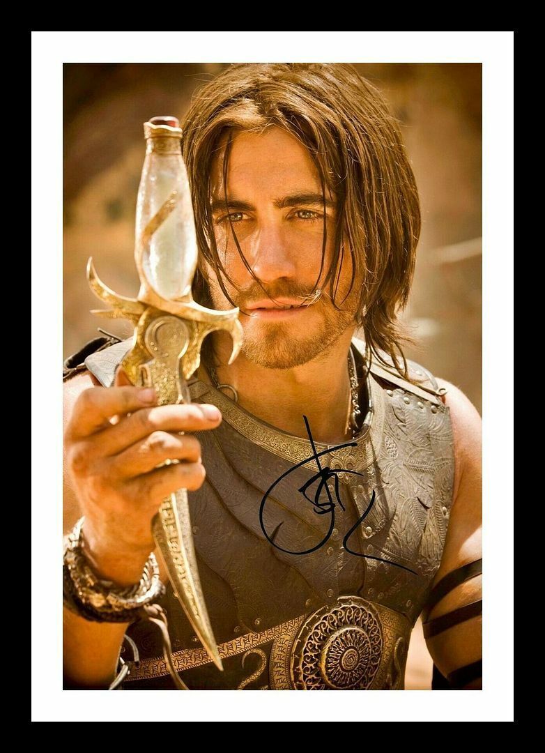 Jake Gyllenhaal Autograph Signed & Framed Photo Poster painting