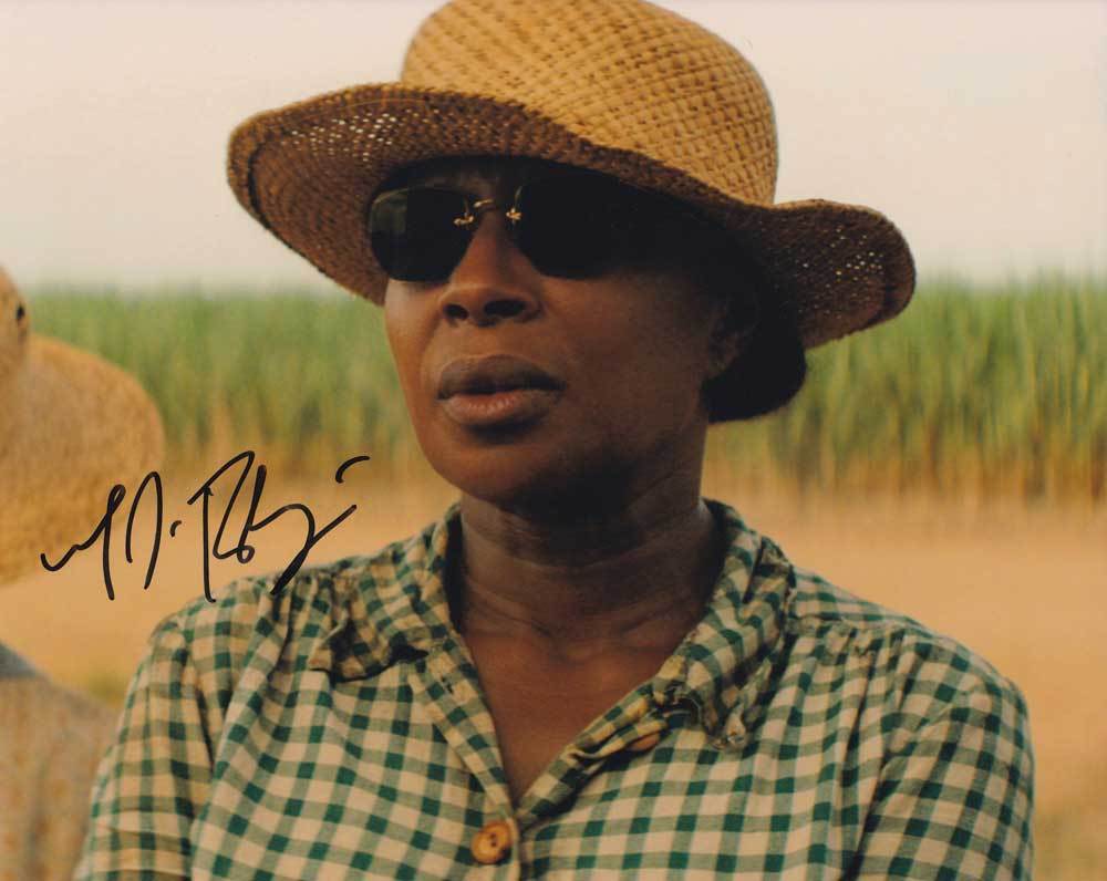 Mary J. Blige In-Person AUTHENTIC Autographed Photo Poster painting Mudbound SHA #70675