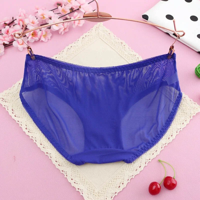 Billionm quality Sexy Women Underwear lady Transparent Briefs Sexy Ultra-thin Panties Low Waist Thong g String Female Briefs Panties