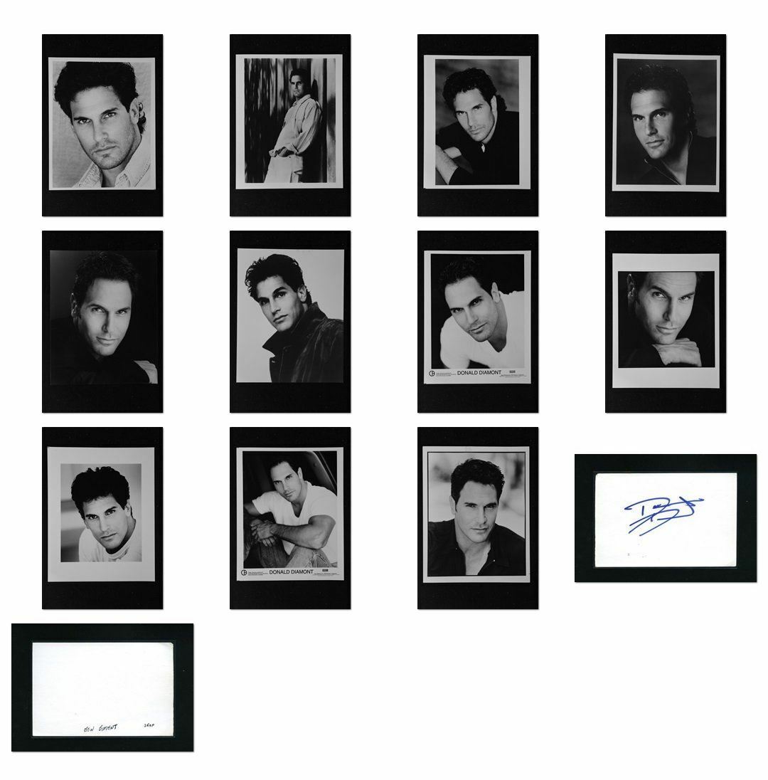 Don Diamont - Signed Autograph and Headshot Photo Poster painting set - Young & the Restless