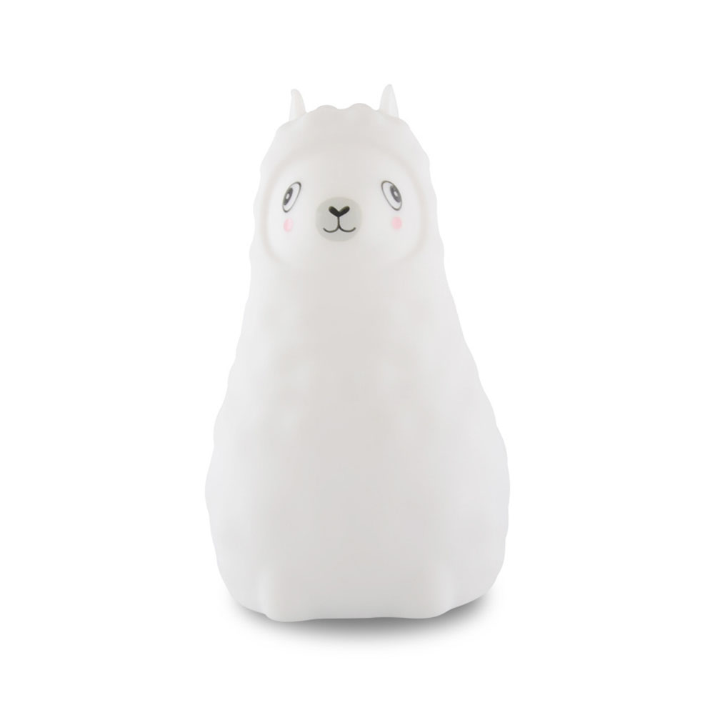 

Cute Alpaca Night Lamp USB Silicone Baby Kids Bedroom Bedside Decor Lights, 501 Original