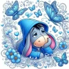 Eeyore - 11CT Stamped Cross Stitch - 50*50cm - Disney
