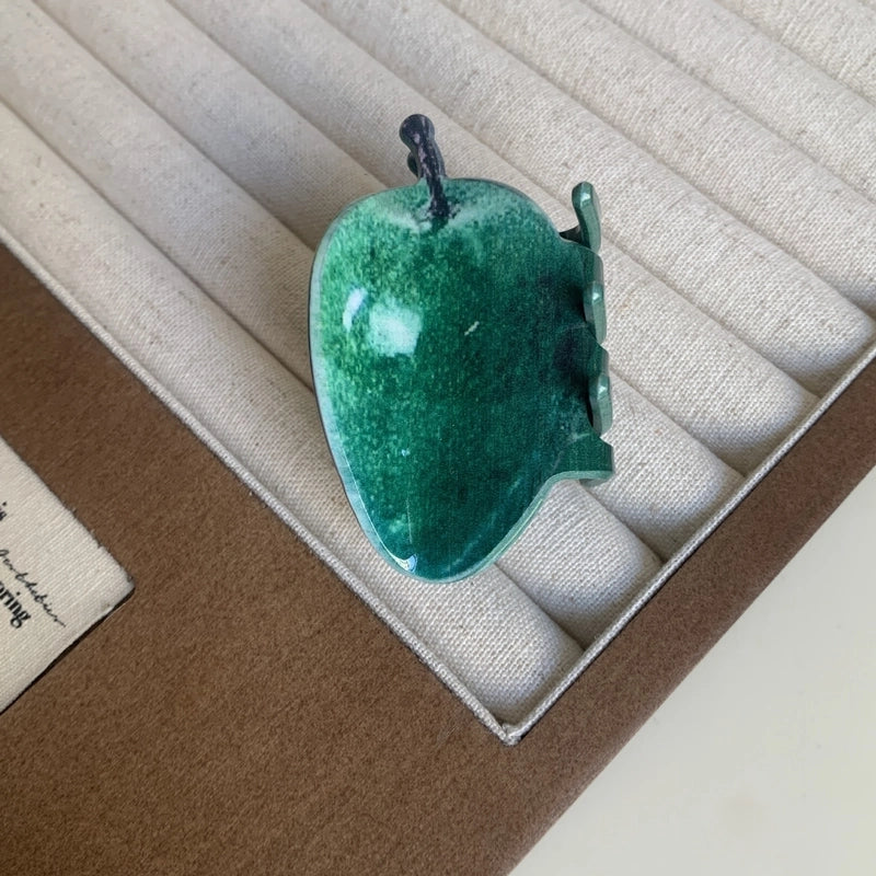 Cute Women’s Apple Arylic Hair Claws