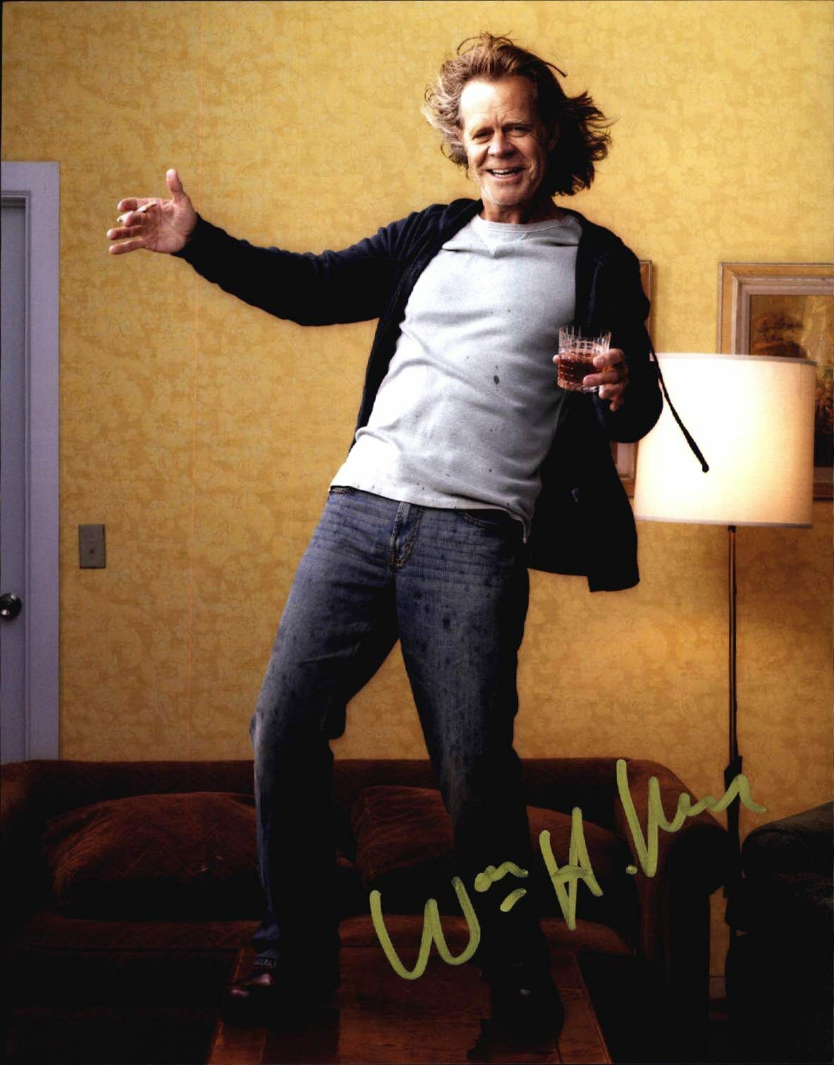 William Macy authentic signed celebrity 8x10 Photo Poster painting W/Cert Autographed A4