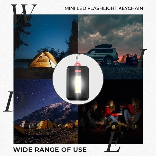 🔥49% OFF NOW-Mini LED Flashlight Keychain
