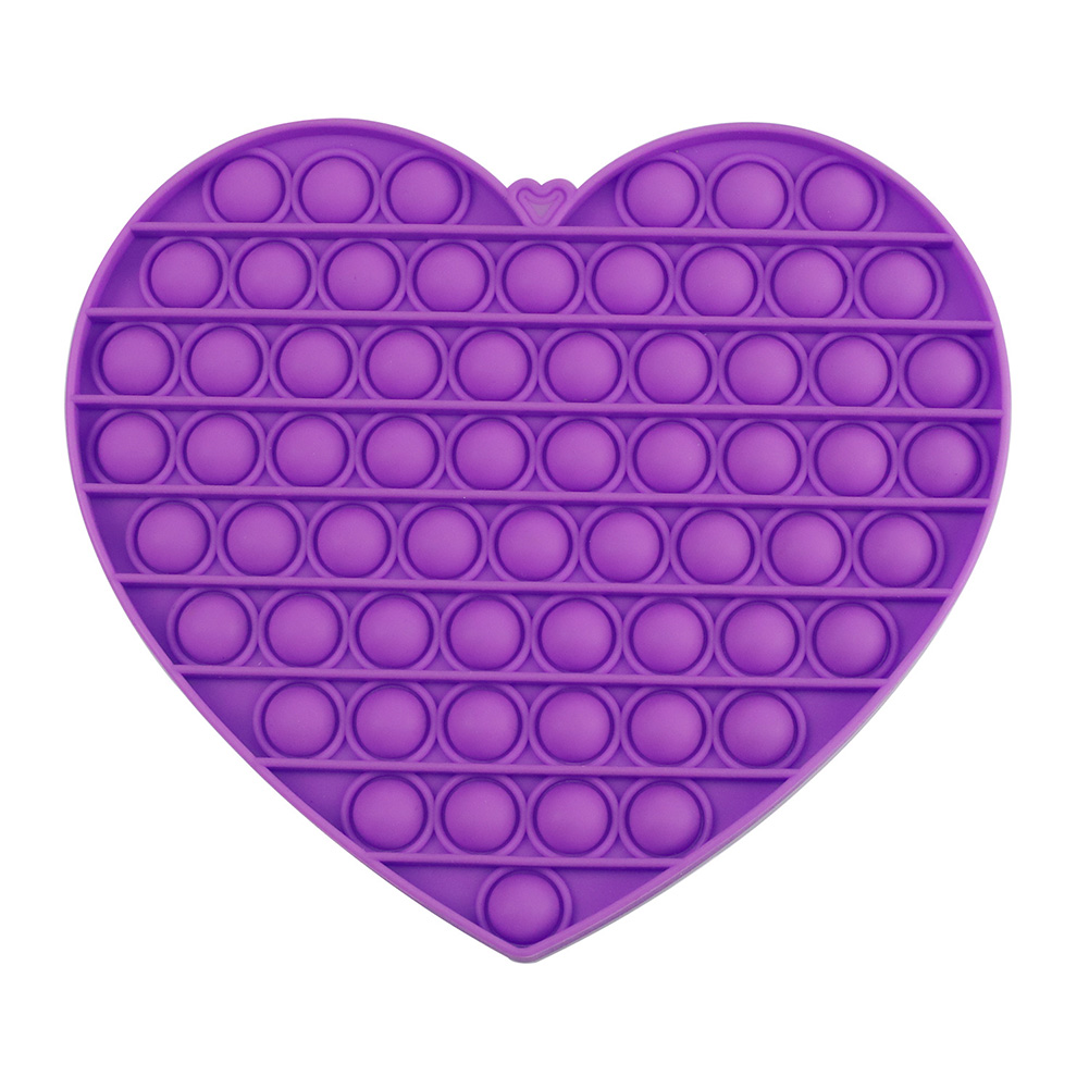 

Heart - Pop It Fidget Toy, Purple, 501 Original