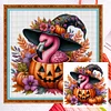 (Multi-Style) Halloween Pumpkin Gnome-14CT Counted Cross Stitch 40*40cm/15.75*15.75in