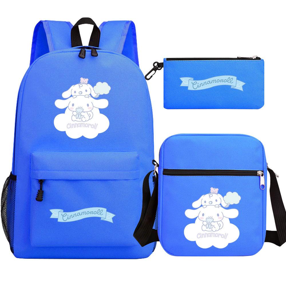 Mayoulove Cinnamoroll Backpack Spacious Cute Design for School and Outdoor Activities-Mayoulove