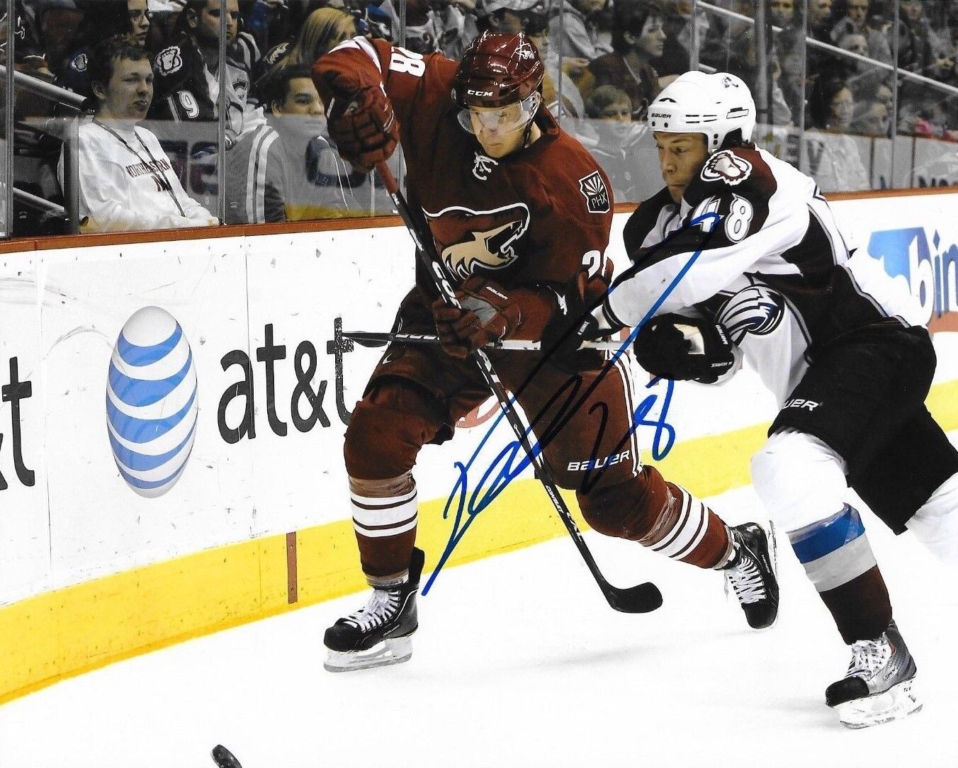 Lauri Korpikoski signed Arizona Coyotes 8x10 Photo Poster painting autographed