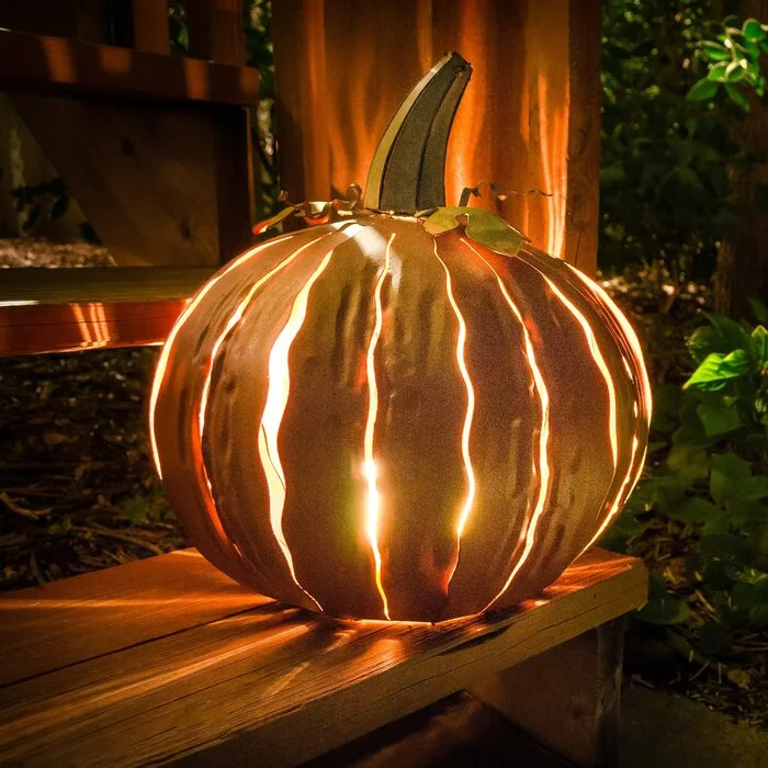 Squatty Pumpkin Luminary Lantern