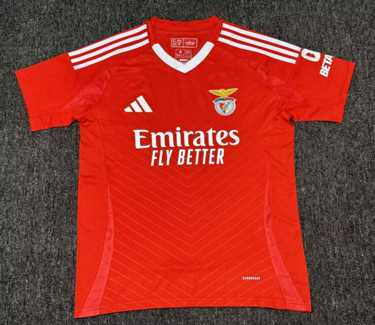 24/25 Benfica Home Men Football Shirts Thai Quality