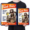 Drink Beer - Vintage Metal Signs - 20*30cm/30*40cm