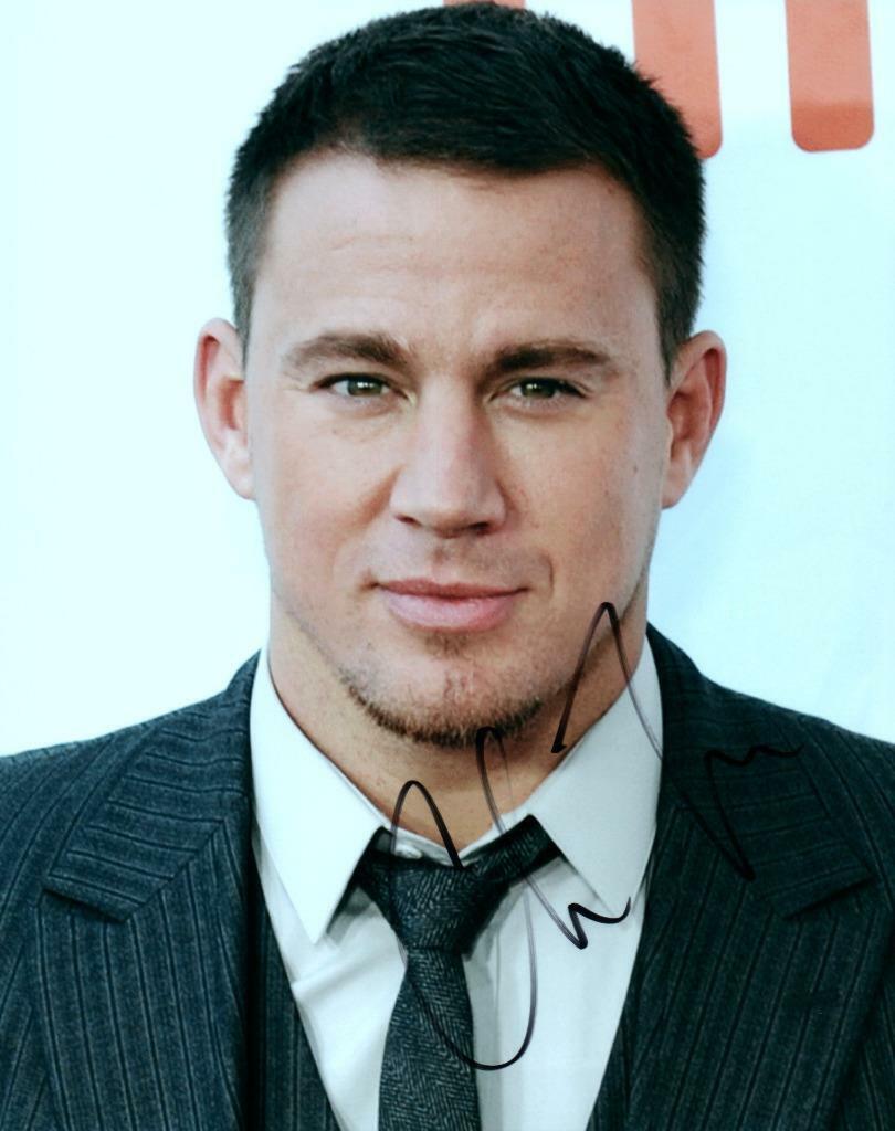 Channing Tatum 8x10 autographed Photo Poster painting signed Picture amazing and COA