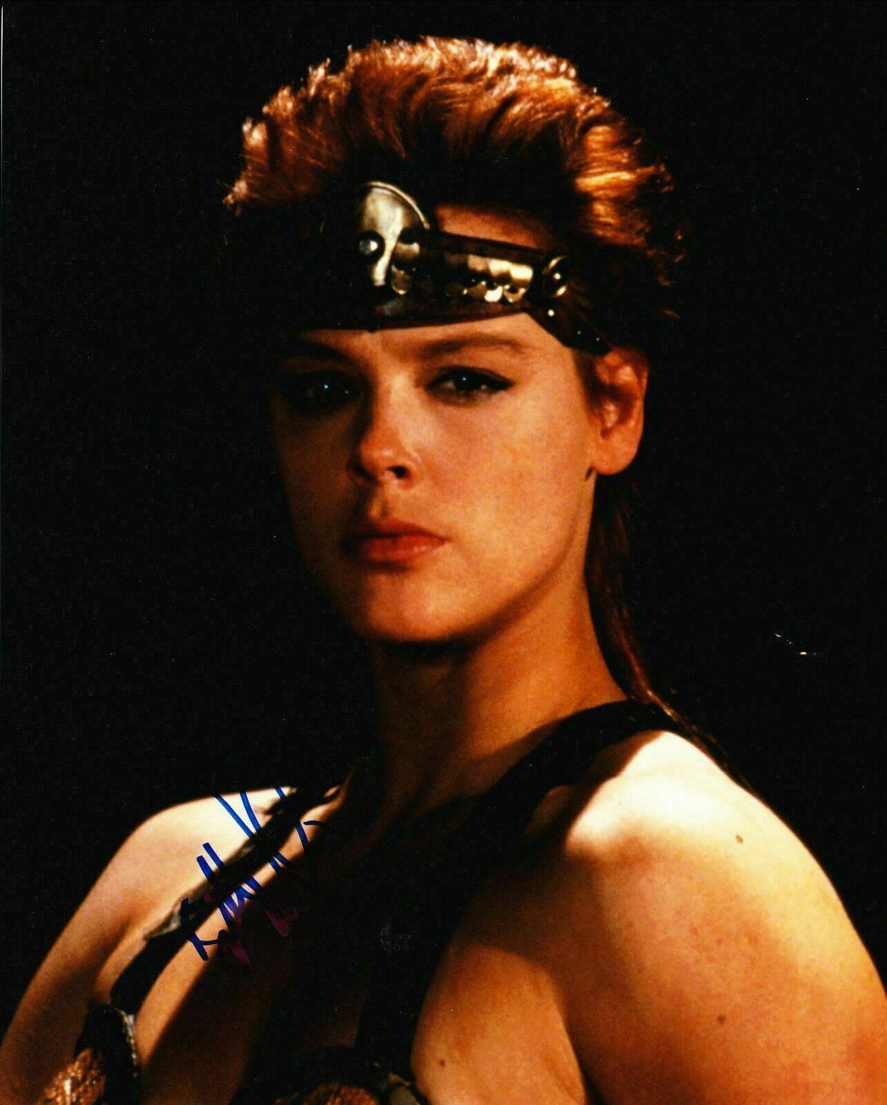 Brigitte Nielsen SIGNED 10X8 Photo Poster painting Red Sonja SEXY IMAGES AFTAL COA (7367)