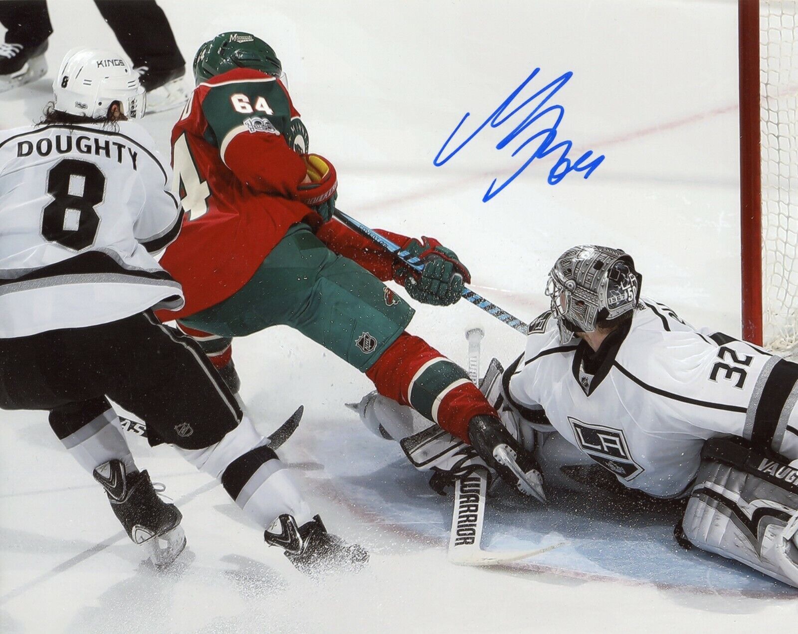 ~~ MIKAEL GRANLUND Authentic Hand-Signed MINNESOTA WILD