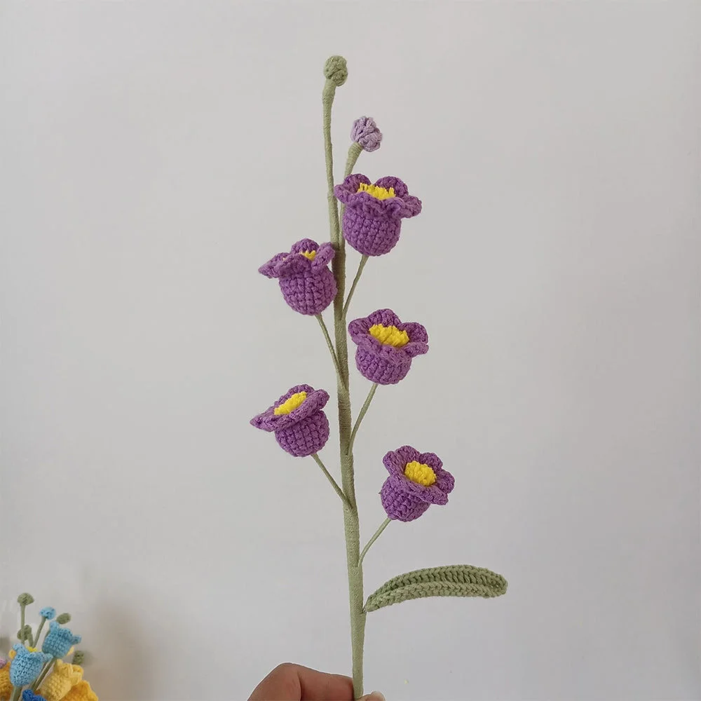 Handwoven Lily of the Valley Bouquet for Bedroom Decor