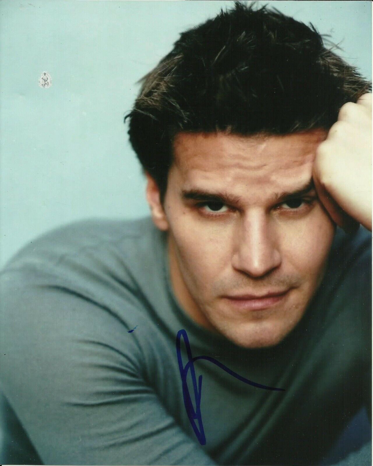 DAVID BOREANAZ SIGNED ANGEL Photo Poster painting UACC REG 242 TELEVISION AUTOGRAPHS (9)