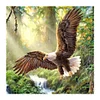 Diamond Painting-DIY Full Round Drill Eagle(30*30CM)