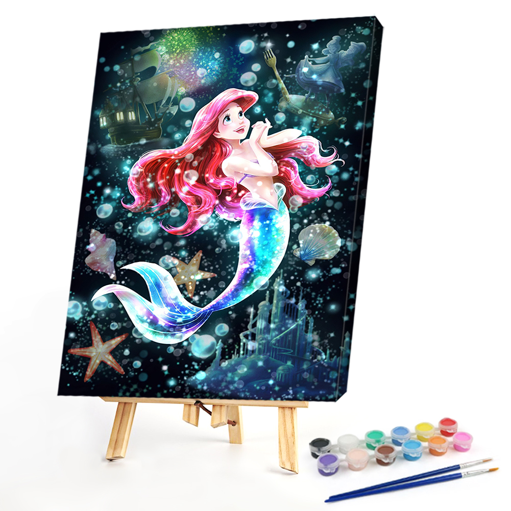 

40*50CM - Paint By Numbers - Mermaid, 501 Original