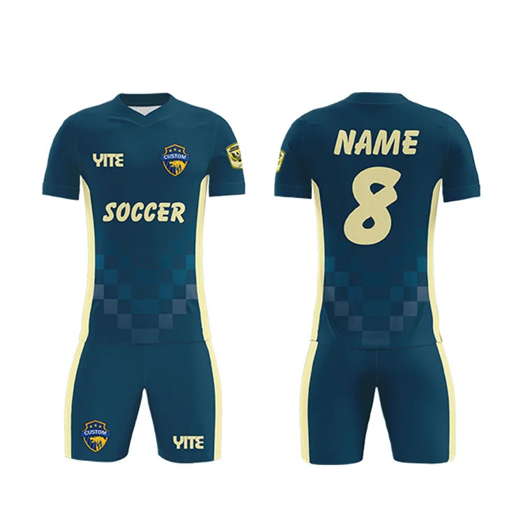 blank soccer uniforms 