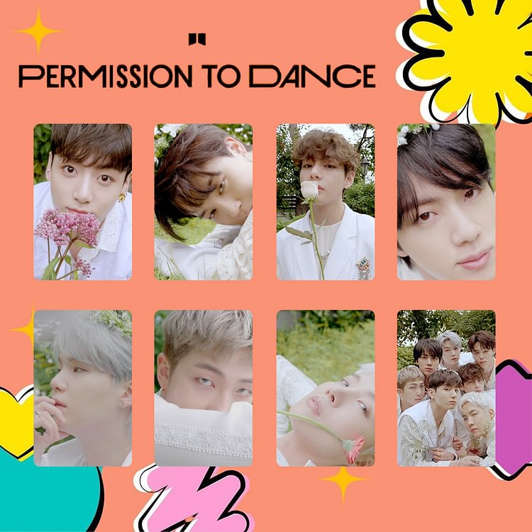 BTS Permission To Dance Photocard