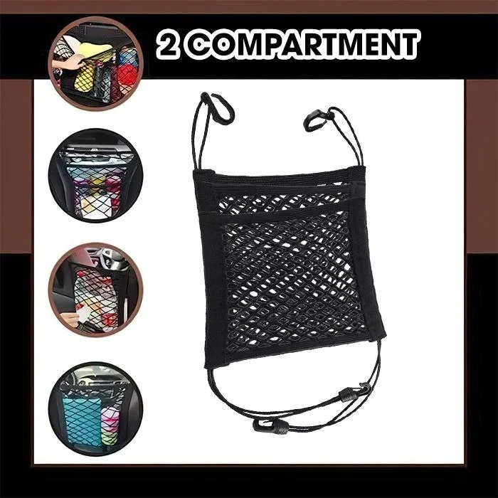 Netting Bag - (Car must-have) Universal Elastic Mesh Net trunk Bag