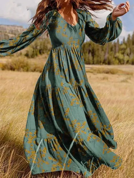 maxi dress for middle aged Gorgeous Floral Maxi Dresses You're Sure to Love