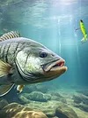 5pcs Fishing Lures Whopper Popper Artificial Bait with Rotating Tail Crankbait