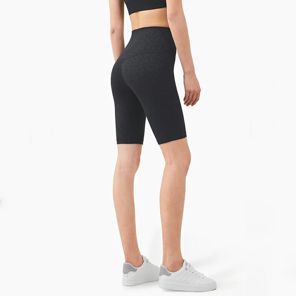 High compression biker shorts