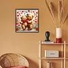 Diamond Painting-DIY Full Round Drill Rose Heart Bear