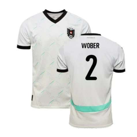 Österreich Maximilian Wöber 2 Away Trikot UEFA EM 2024