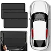 Magnetic Car Window Shades Full/Semi Shading Car Privacy Curtains Side Window Sun Shade for Breastfeeding Taking A Nap Camping