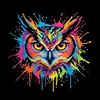 (Multi-Style)Colorful Neon Animals Collection-14CT Stamped/Counted Cross Stitch 30*30cm tapestrymarket