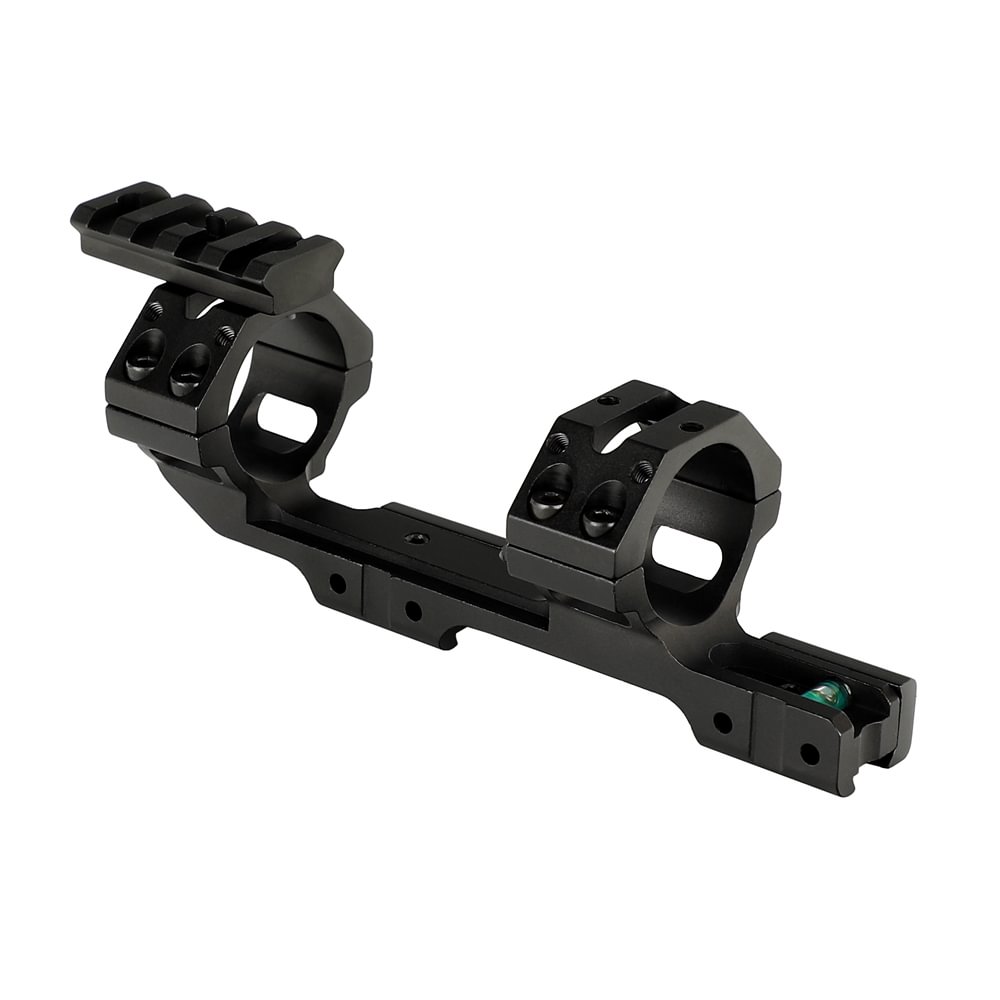 ohhunt® 11mm 3/8" Dovetail Rifle Scope Rings 25.4mm 30mm One Piece Cantilever Mount with Top Picatinny Rail Bubble Level