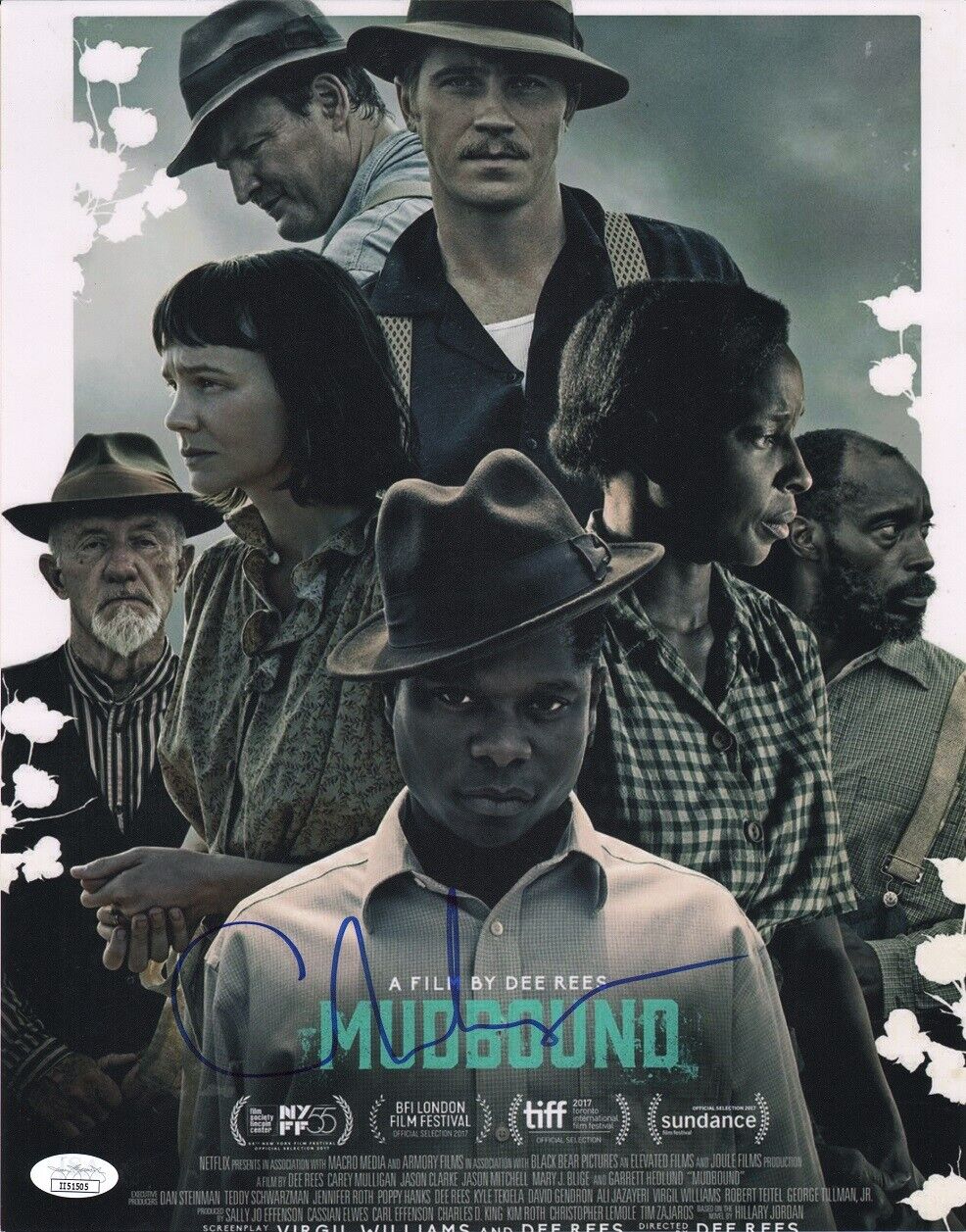 ~~ CAREY MULLIGAN Authentic Hand-Signed MUDBOUND