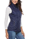 Ladies heated vest, 3 heating, 4 heating zones, washable neck heating jacket