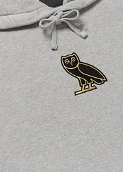 techwear x OVO Drake Small Owl Hoodie Hooodie Gray XL