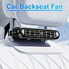 Backseat Fans Cooling Air Fan 3 Speeds Portable Fan USB Car Fan for SUV RV Truck