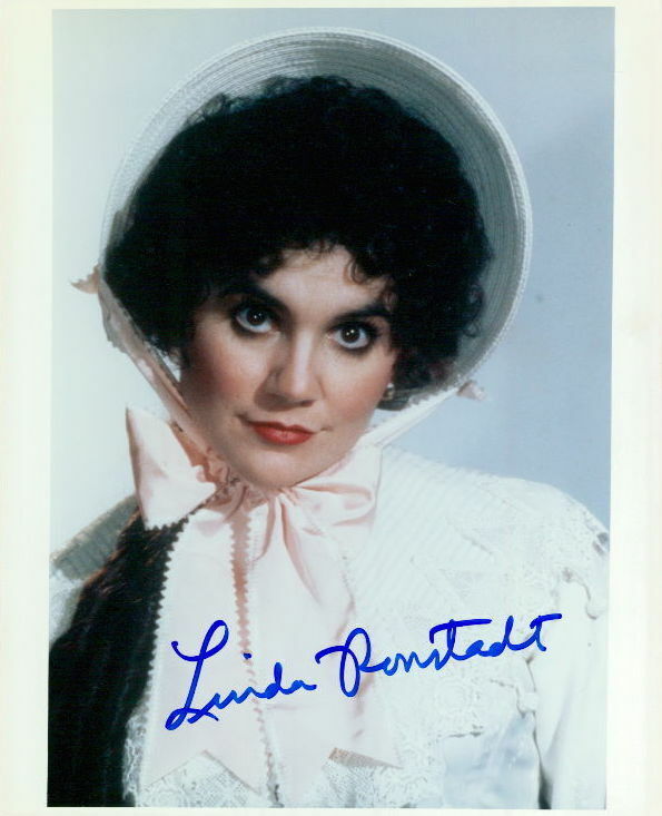 Linda Ronstadt vintage signed 8x10 Photo Poster painting In-person