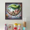 Elf Girl-11CT Stamped Cross Stitch 50*50cm/19.69*19.69in